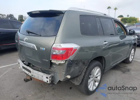 2008 Toyota Highlander Hybrid Limited z USA, uszkodzony, nr VIN JTEEW44A182020302